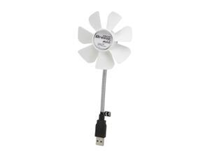 ARCTIC Breeze Mobile USB-Powered 92mm Portable Fan, Portable Cooling Solution, Quiet Fan - White ARCTIC Breeze Mobile USB-Powered 92mm Portable Fan, Portable Cooling Solution, Quiet Fan - White