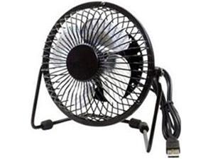 Premiertek USB-FAN Metal Desktop Fan USB Powered with Switch - Black Premiertek USB-FAN Metal Desktop Fan USB Powered with Switch - Black