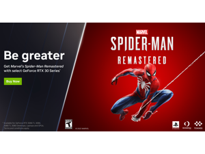 NVIDIA Gift - GeForce RTX new spider-man game bundle