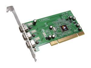 SIIG 3-port 1394 (FireWire) PCI adapter Model NN-400012-S8 SIIG 3-port 1394 (FireWire) PCI adapter Model NN-400012-S8