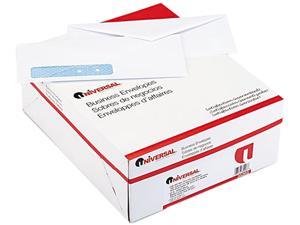 Universal 35203 Security Tinted Window Business Envelope V-Flap #10 White 500/box Universal 35203 Security Tinted Window Business Envelope V-Flap #10 White 500/box