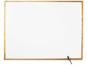 Quartet Classic Series Melamine Whiteboard 48 x 36 Oak Finish Frame S574 Quartet Classic Series Melamine Whiteboard 48 x 36 Oak Finish Frame S574