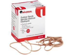 UNIVERSAL Rubber Bands Size 117 7 x 1/8 50 Bands/1/4lb Pack 04117