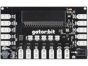 SparkFun Gator:bit v2.0 - Micro:bit Carrier Board Fully-Functioning Development and Prototyping Platform 5 Addressable LEDs Built-in Speaker Over Voltage/Current/Short Circuit Protection Included SparkFun Gator:bit v2.0 - Micro:bit Carrier Board Fully-Functioning Development and Prototyping Platform 5 Addressable LEDs Built-in Speaker Over Voltage/Current/Short Circuit Protection Included