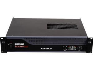 GEMINI XGA-3000 3000W DJ Power Amplifier - Manufacturer Refurbish GEMINI XGA-3000 3000W DJ Power Amplifier - Manufacturer Refurbish