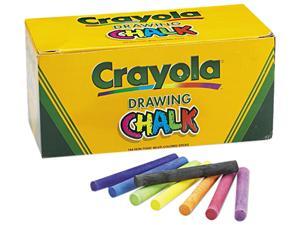 Crayola. 510400 Colored Drawing Chalk, Six Each of 24 Assorted Colors, 144 Sticks/Set Crayola. 510400 Colored Drawing Chalk, Six Each of 24 Assorted Colors, 144 Sticks/Set