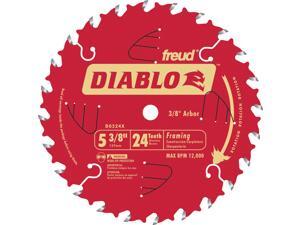 Freud D0524X 5-3/8" 24T Diablo™ Trim Saw Blade Freud D0524X 5-3/8" 24T Diablo™ Trim Saw Blade