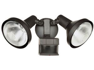 Heathco 2 Bulb 120 Watt Bronze DualBrite Energy Saving 2-Level Motion Flood Light Heathco 2 Bulb 120 Watt Bronze DualBrite Energy Saving 2-Level Motion Flood Light