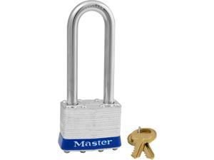 Master Lock 1DLJ Laminated No. 1 Long Shackle Padlock