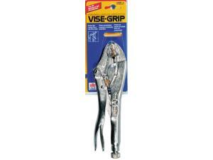 Irwin Vise Grip 0502L3 10" Curved Jaw Locking Pliers With Wire Cutter