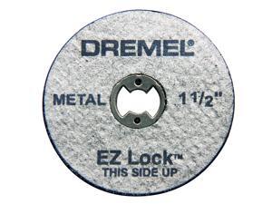 DREMEL 5 Count 1-1/2" EZ Lock Cutoff Wheels DREMEL 5 Count 1-1/2" EZ Lock Cutoff Wheels