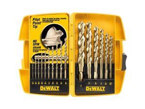 B & D DEWALT POWER TOOLS 16 Piece Set Pilot Point® Drill Bits B & D DEWALT POWER TOOLS 16 Piece Set Pilot Point® Drill Bits