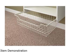 Easy Track 1308 8" Wire Basket - White Easy Track 1308 8" Wire Basket - White