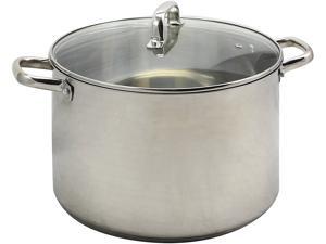 Oster Adenmore 16 Quart Stock Pot With Tempered Glass Lid