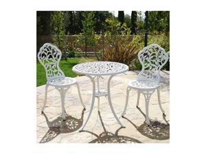 Hi-Line Gift Garden Table & Chairs - White