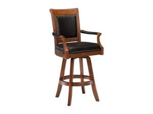Hillsdale Furniture Kingston Swivel Leather Back Barstool Hillsdale Furniture Kingston Swivel Leather Back Barstool