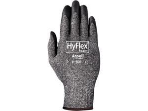 HyFlex Gloves, Foam, XL, Gray HyFlex Gloves, Foam, XL, Gray