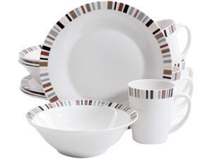 Gibson Lanvale 12 Piece Dinnerware Set Gibson Lanvale 12 Piece Dinnerware Set