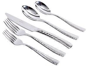 Gibson Elite Ambassador 20 Piece Flatware Set, Mirror Polish Gibson Elite Ambassador 20 Piece Flatware Set, Mirror Polish