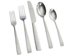 Gibson Elite Braid 20 Piece Flatware Set, Silver Gibson Elite Braid 20 Piece Flatware Set, Silver