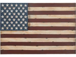 Cedar Crest 302021 Red Metal American Flag Wall Decor Cedar Crest 302021 Red Metal American Flag Wall Decor