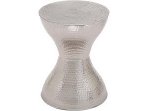 Cedar Crest 306082 Silver Iron Contemporary Accent Table Cedar Crest 306082 Silver Iron Contemporary Accent Table