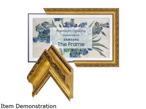 Frame My TV Ornate Gold Frame for 65" Samsung "The Frame" TV Frame My TV Ornate Gold Frame for 65" Samsung "The Frame" TV