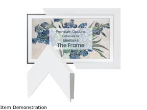 Frame My TV Gloss White Frame for 43" Samsung "The Frame" TV Frame My TV Gloss White Frame for 43" Samsung "The Frame" TV