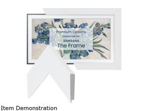 Frame My TV Gloss White Frame for 55" Samsung "The Frame" TV Frame My TV Gloss White Frame for 55" Samsung "The Frame" TV