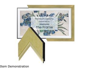 Frame My TV Contemporary Gold Frame for 65" Samsung "The Frame" TV Frame My TV Contemporary Gold Frame for 65" Samsung "The Frame" TV