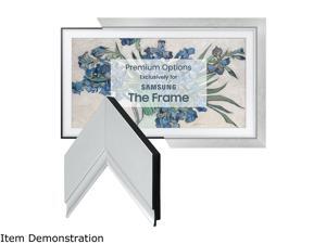 Frame My TV Contemporary Silver Frame for 43" Samsung "The Frame" TV Frame My TV Contemporary Silver Frame for 43" Samsung "The Frame" TV