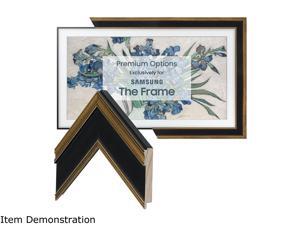 Frame My TV Antique Gold & Black Frame for 55" Samsung "The Frame" TV Frame My TV Antique Gold & Black Frame for 55" Samsung "The Frame" TV
