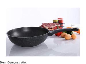 Tayama Die Casting Wok Pan with Marble Coating (30cm/11.8") Tayama Die Casting Wok Pan with Marble Coating (30cm/11.8")