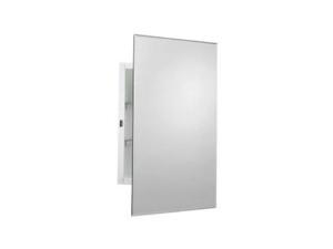 Zenith Ww2026 Classic White Medicine Cabinet With Mirrored Door Newegg Com