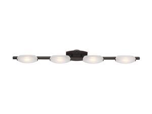 Access Lighting Nido Wall & Vanity- 4 Light Oil Rubbed Bronze Finish w/ Frosted Glass Access Lighting Nido Wall & Vanity- 4 Light Oil Rubbed Bronze Finish w/ Frosted Glass