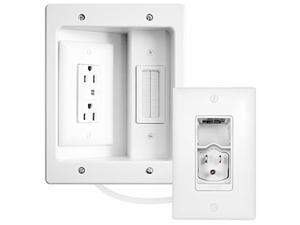 Legrand HT2202WHV1 WM InWall TV Power Kit Legrand HT2202WHV1 WM InWall TV Power Kit