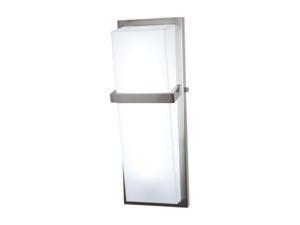 Access Lighting Sierra Wall or Vanity Fixture - 1 Light Brushed Steel Finish w/ Acrylic Glass Access Lighting Sierra Wall or Vanity Fixture - 1 Light Brushed Steel Finish w/ Acrylic Glass