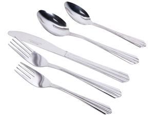 Gibson Overseas Everyday Taquan 45 Piece Stainless Steel Flatware Set