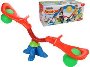 Kids Seesaw 360 Degree Spinning Teeter Totter Bouncer Activity Sporting Play Kids Seesaw 360 Degree Spinning Teeter Totter Bouncer Activity Sporting Play