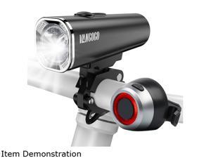 Bike Light Set USB Rechargeable, 500 Lumens Bicycle Front Headlight and Back Taillight Rear LED, 5 Light Mode Options and IPX-5 Waterproof, Safety Flashlight for Road Mountain Cycling, Men Women Kids Bike Light Set USB Rechargeable, 500 Lumens Bicycle Front Headlight and Back Taillight Rear LED, 5 Light Mode Options and IPX-5 Waterproof, Safety Flashlight for Road Mountain Cycling, Men Women Kids