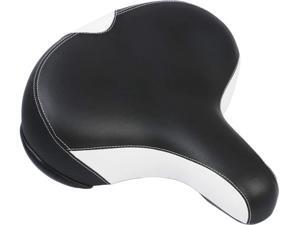 VANGOGO BS02 Oversized Comfort Bike Seat - Wide Soft Padded Comfortable Replacement Bicycle Saddle - Universal Fit for Hybrid, Stationary, Exercise Indoor & Outdoor Bikes VANGOGO BS02 Oversized Comfort Bike Seat - Wide Soft Padded Comfortable Replacement Bicycle Saddle - Universal Fit for Hybrid, Stationary, Exercise Indoor & Outdoor Bikes