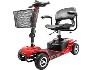 Furgle 4 Wheel Mobility Scooter Electric Power Mobile Wheelchair for Seniors Adult - Collapsible and Compact Duty Travel Scooter w/ Basket and Long Range Power Extended Battery Furgle 4 Wheel Mobility Scooter Electric Power Mobile Wheelchair for Seniors Adult - Collapsible and Compact Duty Travel Scooter w/ Basket and Long Range Power Extended Battery
