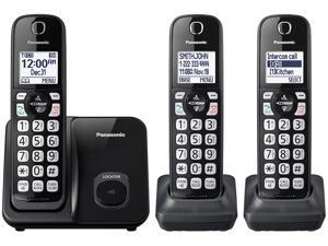 Panasonic KX-TGD513B Cordless Phone With Handset Cordless Phone - 3 Handsets