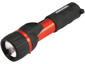 Rayovac Flashlight 3V LED Rubber/Aluminum. 2 AA Black/Red BER2AABA Rayovac Flashlight 3V LED Rubber/Aluminum. 2 AA Black/Red BER2AABA