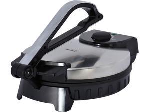 Brentwood TS-128 Electric Tortilla Maker Non-Stick, 10", Brushed Stainless Brentwood TS-128 Electric Tortilla Maker Non-Stick, 10", Brushed Stainless