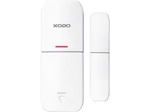 XODO DS2 Wireless WiFi Security Burglar Alarm Chime Sensors for Doors & Windows -Intruder Alert - DIY Easy Installation - Smart Phone Compatible - Magnetic Sensor Switch - Smart Home Device (4-Pack)
