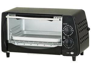 Brentwood TS-345B Black 4 Slice Toaster Oven