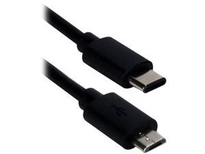 Qvs 2-Meter Usb-C To Micro-Usb Sync & 3Amp Charger Cable Qvs 2-Meter Usb-C To Micro-Usb Sync & 3Amp Charger Cable