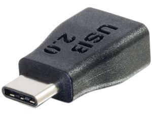 C2G USB 2.0 USB Type C to USB Micro B Adapter M/F - USB C to Phone Black C2G USB 2.0 USB Type C to USB Micro B Adapter M/F - USB C to Phone Black