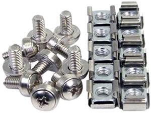 4XEM 4XM5CAGENUTS 4XEM 50 Pkg M5 Rack Mounting Screws and Cage Nuts For Server Racks/Cabinets - Rack Screw - Philips - Stainless Steel 4XEM 4XM5CAGENUTS 4XEM 50 Pkg M5 Rack Mounting Screws and Cage Nuts For Server Racks/Cabinets - Rack Screw - Philips - Stainless Steel